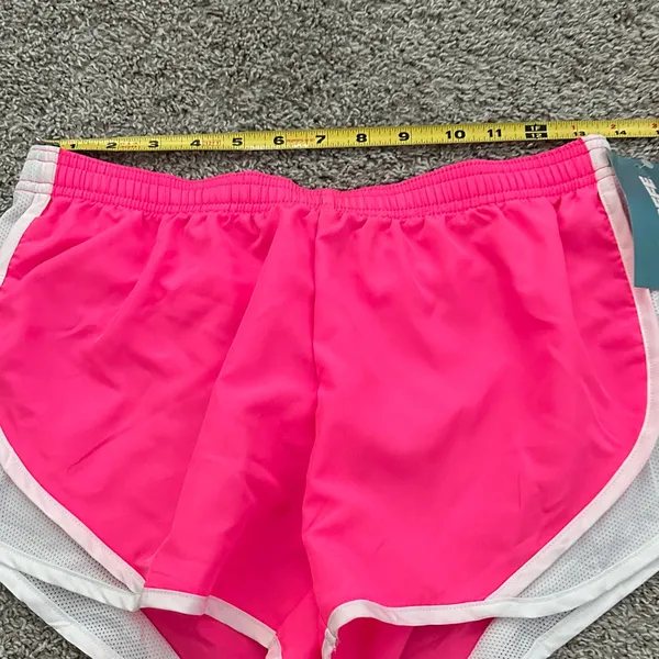 Soffe Pink Low Rise Shorts with White Trim - Image 2