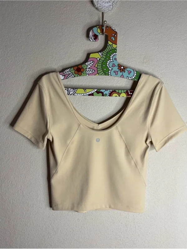 Lululemon Align T-Shirt Size 6 - Image 3