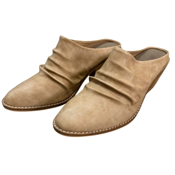Boutique by Corkys Streaming Mules Women's 8 Tan Western Boho Coastal Cowgirl - Image 2