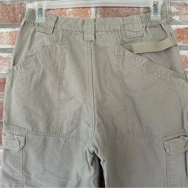 5.11 Tactical Cotton Utility Straight Pants Canvas Khaki Womens 14 Cargo Uniform - Image 6