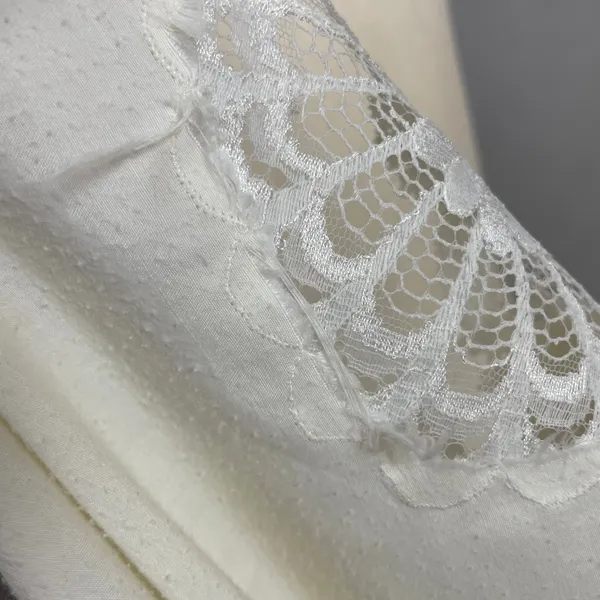 Vintage Camisole Lingerie Tank Top Women‎ Coquette Lace Strap Balletcore 1980s - Image 15