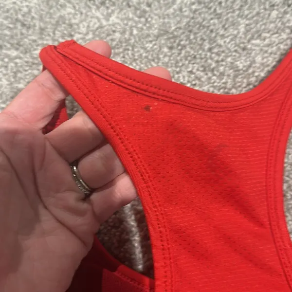 ZYIA Active Red Racerback Sports Bra‎ size Large - Image 3