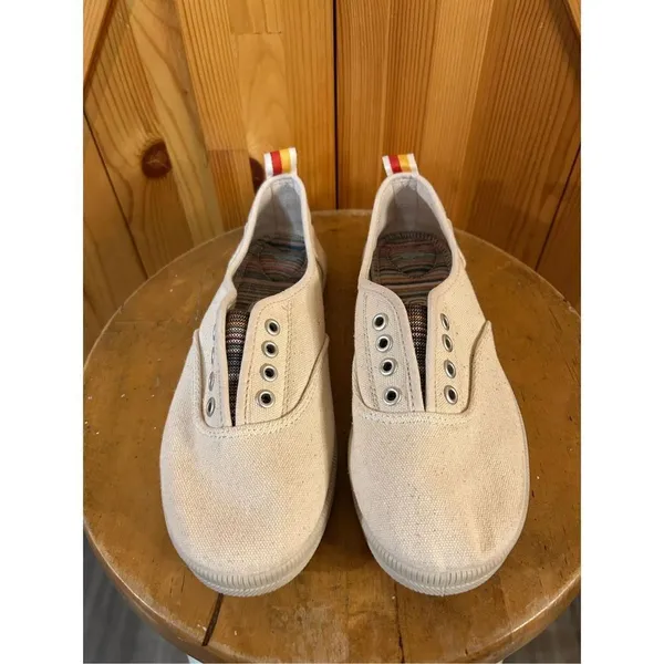 Rocket Dog Womens Mariella Craft Slip On Walking Shoes Natural Size 6.5 M - Image 2