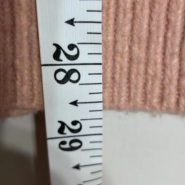 Aerie Womens Pink Cable Knit Raglan Sleeve Crew Neck Pullover Sweater Small‎ - Image 8