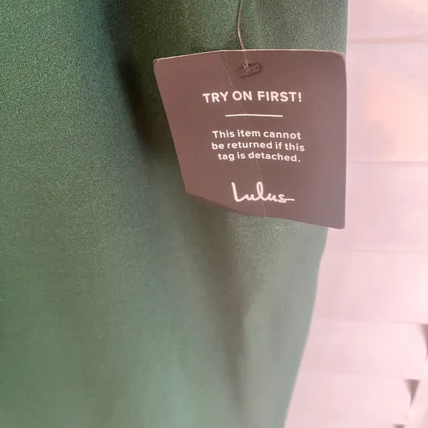 Lulu’s Instant‎ Icon Dark Green V-Neck Sleeveless Jumpsuit Size XL - Image 8