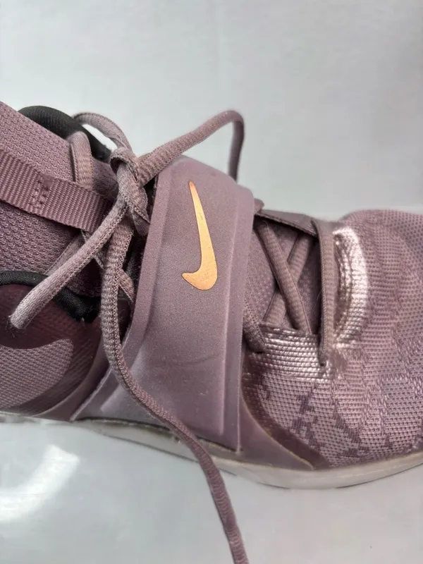 Nike Crew 10 Women's Mauve Cross-Training Sneakers w Rose Gold Swoosh - Image 8