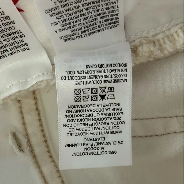 NWT Lucky Brand Mini Skirt Raw Hem Size 10(30) - Image 4