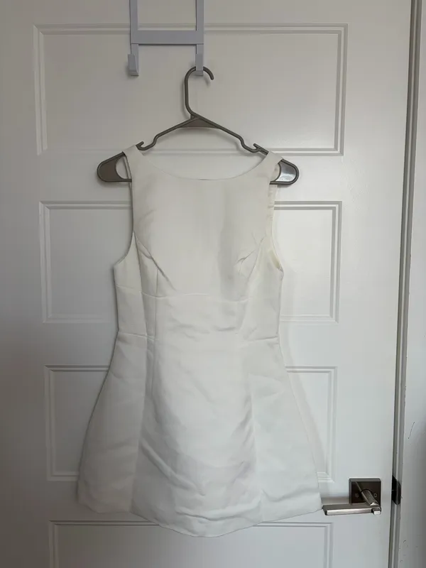 Showpo Mini Dress White - Image 2