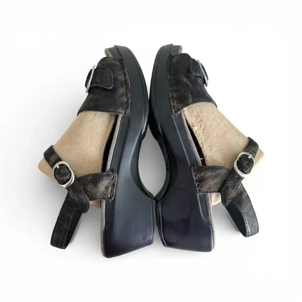 Dansko Sandi Swirl Strappy Side Buckle Clog Sandal Size 38 - Image 7