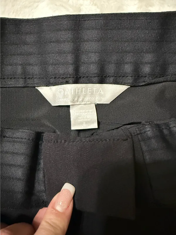 Athleta Wander Stash Skinny Pants Stretch Size 4 - Image 4