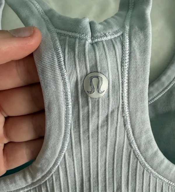 Lululemon Gray racerback tank top - Image 3