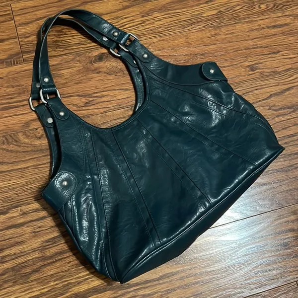 Teal handbag / purse - Image 3