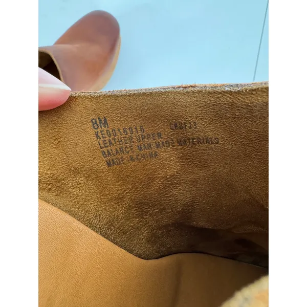 Kork-Ease Brown Leather Platform Mules Block Heel Square Toe KE0016916 Size 8M - Image 7