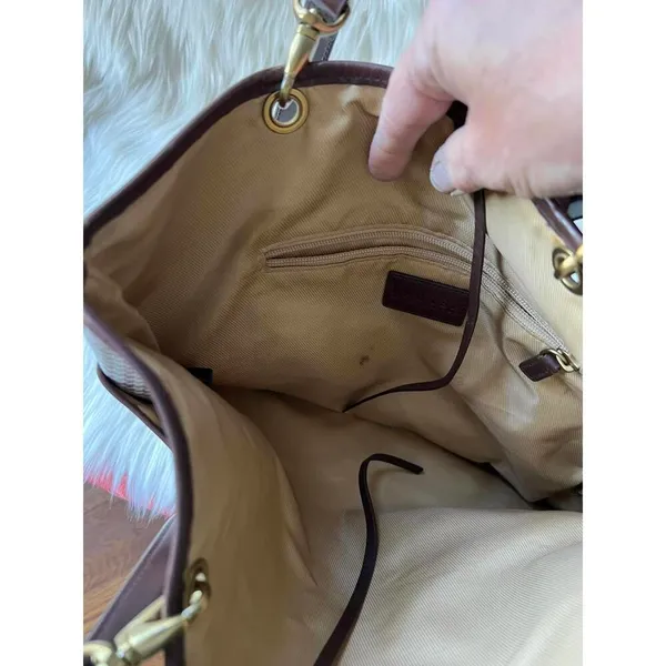 Lauren Ralph Lauren Canvas Tote Bag/Shoulder Bag - Image 5