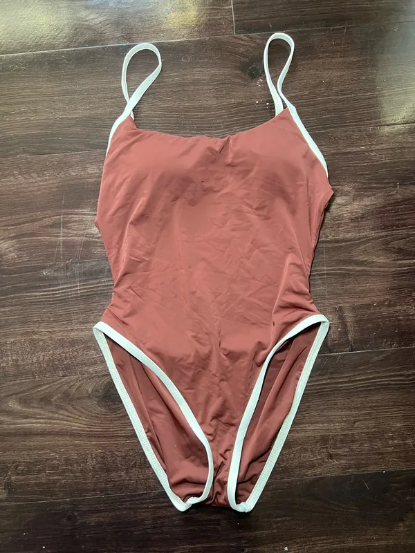 DIPPIN' DAISY'S Soul Scoop Neck High Waist One Piece Swimsuit Size Small - Image 3