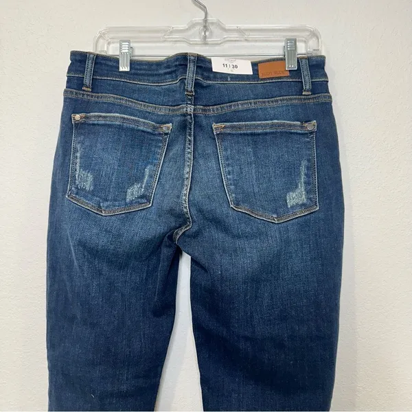 NWT Judy‎ Blue Los Angeles Boyfriend Fit Distressed Jeans Women's 11/30 Stretch - Image 4