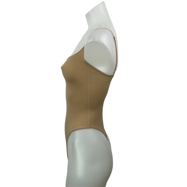 SKIMS Brown Tan Sleeveless Cami Camisole Seamless Sculpt Thong Bodysuit Size XS - Image 2
