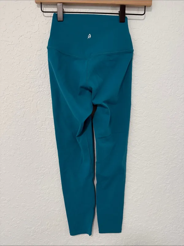 P’tula Teal High-Waist Danielle Luxe Leggings Size XS - Image 2