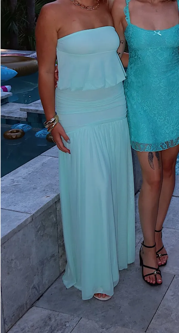 Maxi blue dress - Image 5