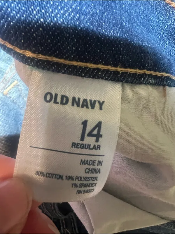 Old Navy Women's Size 14 Regular The Diva‎ Bootcut Jean Medium Wash Mid-Rise - Image 10
