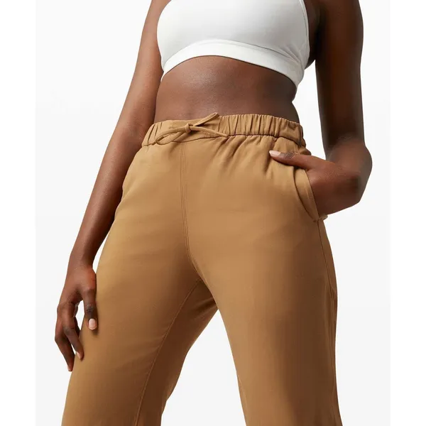 Lululemon Essential Affinity Mid Rise Jogger Pants Saddle Brown Size 6 - Image 4