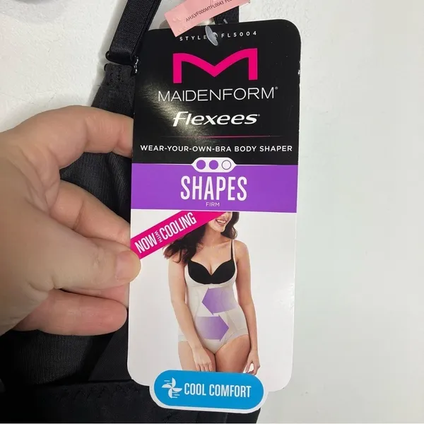 Maidenform flexees body shaper black new with‎ tags size large special Occasion - Image 4