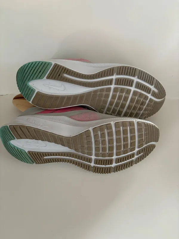 Nike Quest 3 Women's Running Shoes Grey Pink Blue Athletic Sneakers - Image 8
