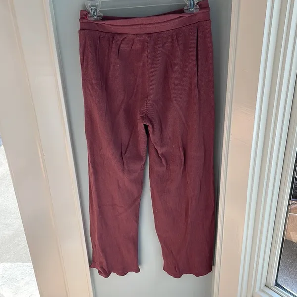 Lou & Grey Wafflestitch Flared Lounge Pants - Image 3