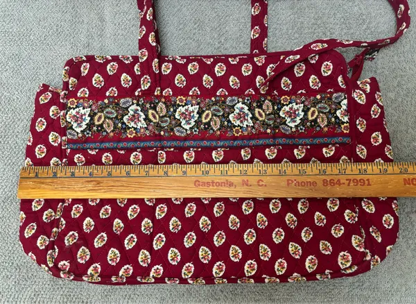 Vera Bradley Quilted Bag *VINTAGE* - Image 2