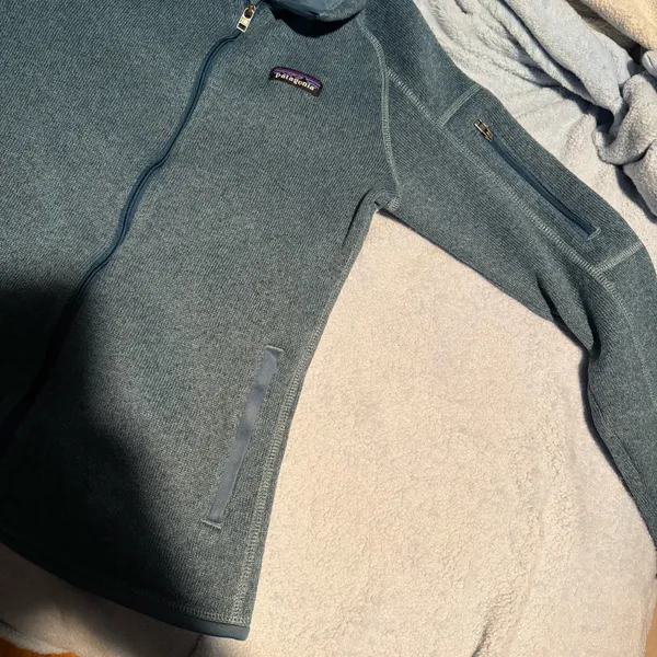 Patagonia W's Better Sweater Jacket Heather Blue - Image 3