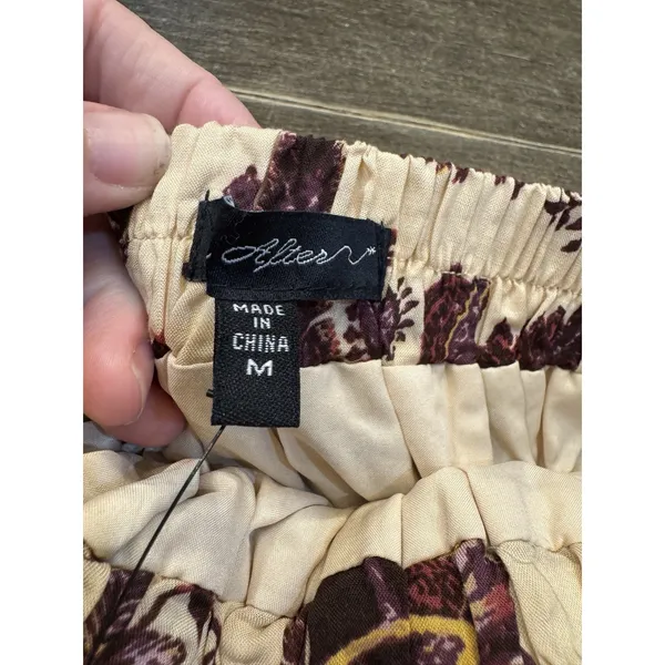 Eveafter Mini Swing Collection Selena Skirt Size Medium Floral‎ Pull On Ruffle - Image 7