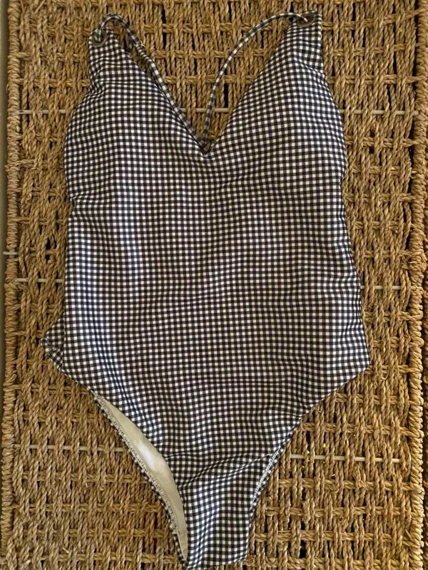 gingham one piece - Image 2