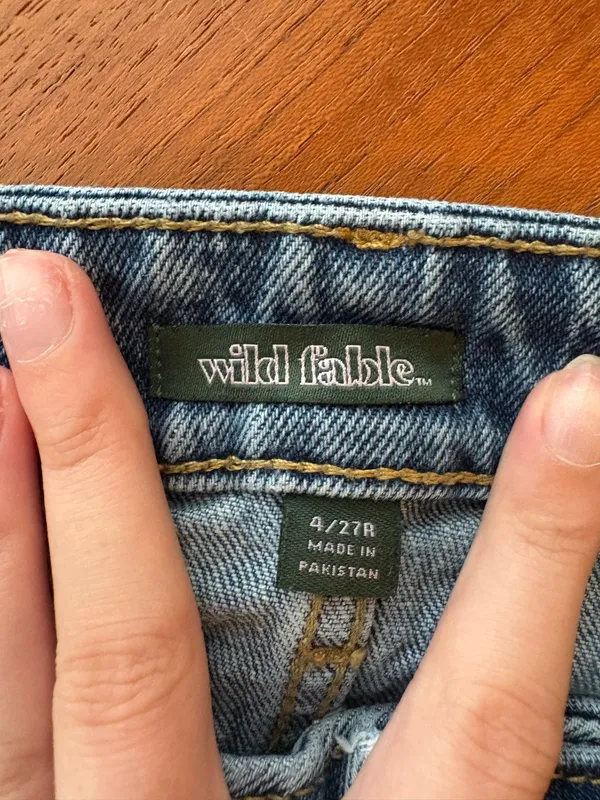 Wild Fable Jeans Ripped High-Waisted Baggy - Image 3