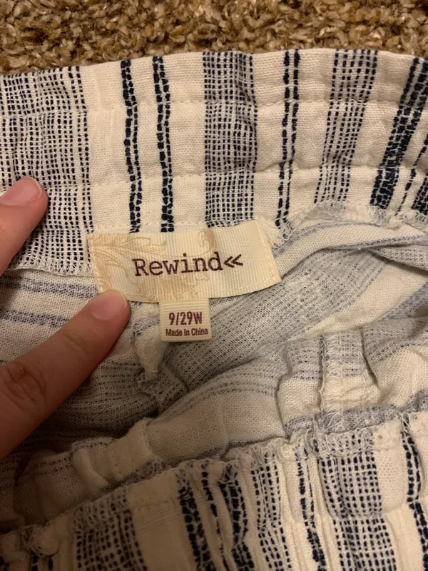 Striped Shorts Multi Size 29 - Image 3