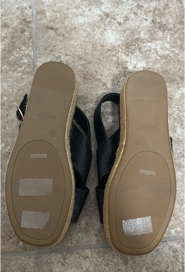 Bamboo Platform Sandals - Image 3