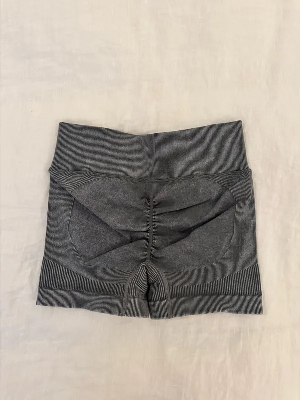 Amazon Butt Scrunch Grey Shorts - Image 2