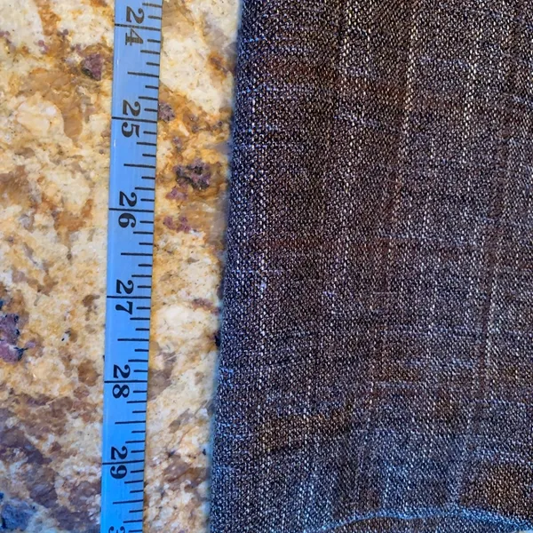 Carlisle Wool Blend Pants Women Size 6 Brown Straight Leg Trouser Tweed Lined - Image 8