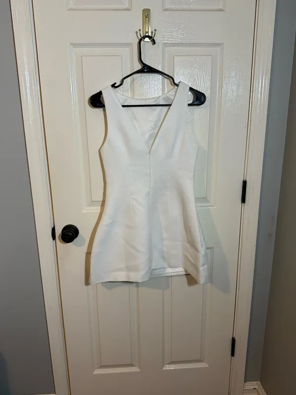 Showpo White Mini Dress - Image 2