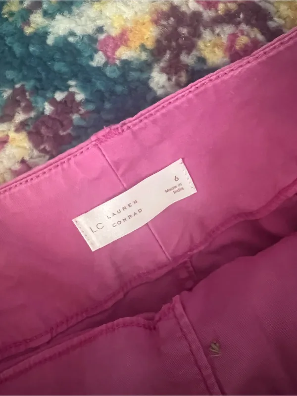 Lauren Conrad Pink Wide-Leg Women’s Jeans - Image 8