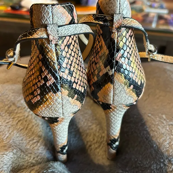 Vince Camuto Snakeskin Sandals - Image 2