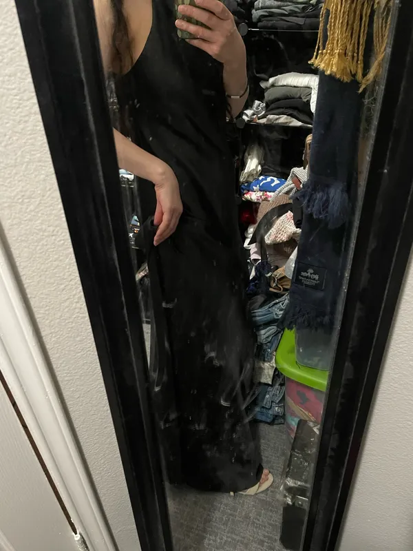 ZARA Satin Dress - Image 6