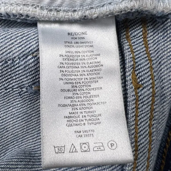 RE/DONE 70s Stove Pipe straight leg jeans - Image 12