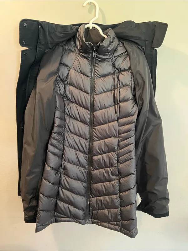 Patagonia Women’s Tres 3-in -1 Parka Coat Jacket Black Size XS - Image 6