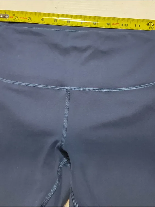 Lululemon Wunder Train High-Rise Crop 21" Regatta Blue Sz 8 - Image 4