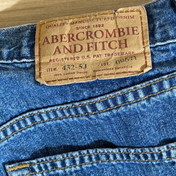 Abercrombie & Fitch Bootcut Jeans Blue 27 Women Low Rise Y2K Denim - Image 10