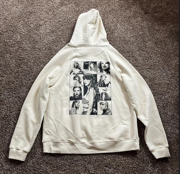 Taylor Swift Eras Tour Beige hoodie - Image 2