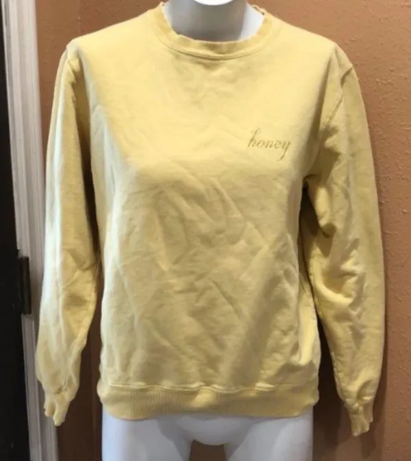 Brandy Melville Crewneck Honey - Image 3