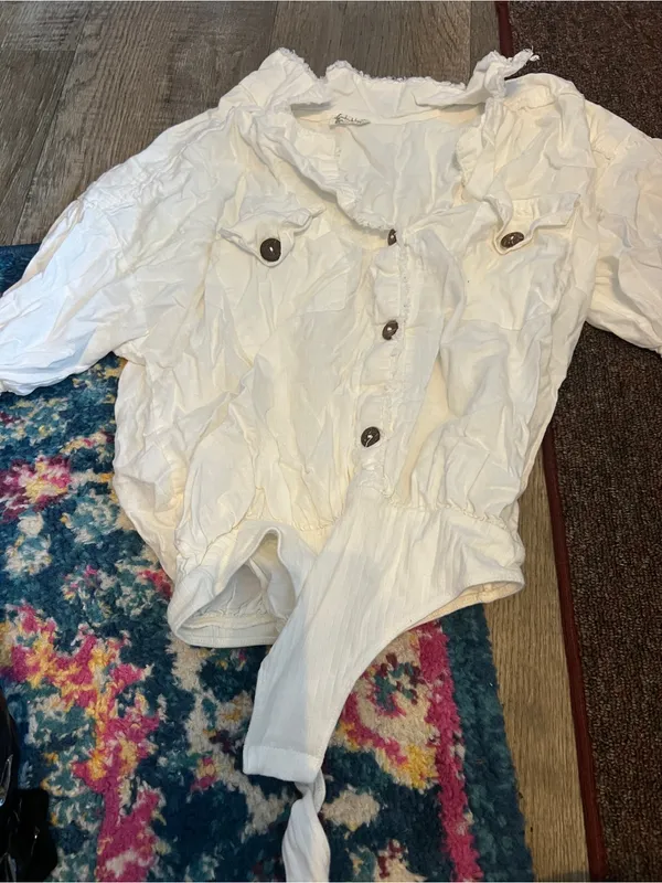 Free people So-Fari Bodysuit in Ivory - Image 11