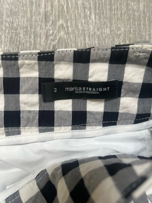 Ann Taylor loft gingham cropped pant - Image 3