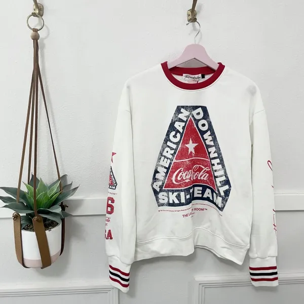 NWT Laundry Room American Downhill Ski Team Jump Jumper Winter Olympics XS - Image 2